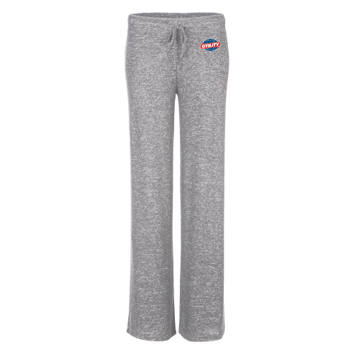  Boxercraft Womens Oxford Grey Heather Cuddle Wide Leg Pant - Utility