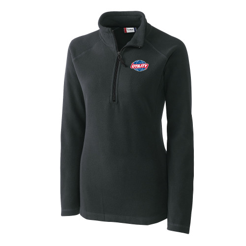 Main Image for  C&B Womens Charcoal Clique Summit Performance Fleece Half Zip