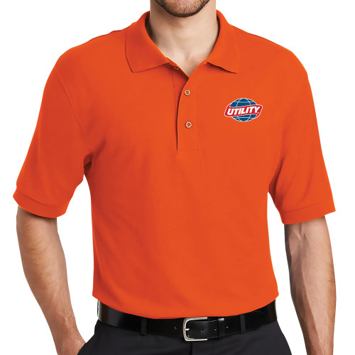 Main Image for  Orange Silk Touch Polo