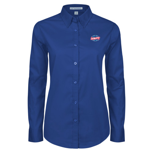 Main Image for  Womens Royal Twill Button Down Long Sleeve 