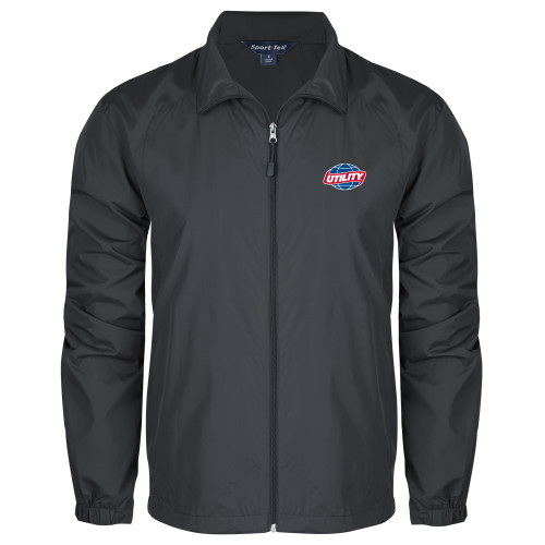  Charcoal Full Zip Wind Jacket - Utility
