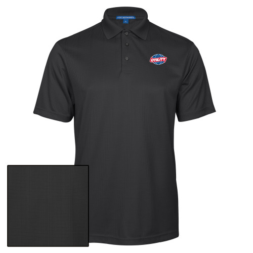 Main Image for  Charcoal Performance Fine Jacquard Polo