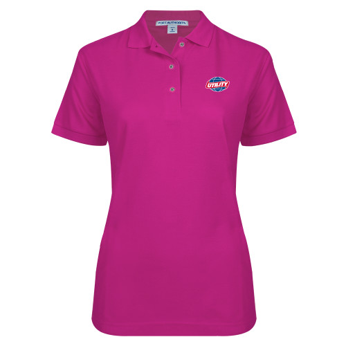 Main Image for  Womens Silk Touch Tropical Pink Pique Polo