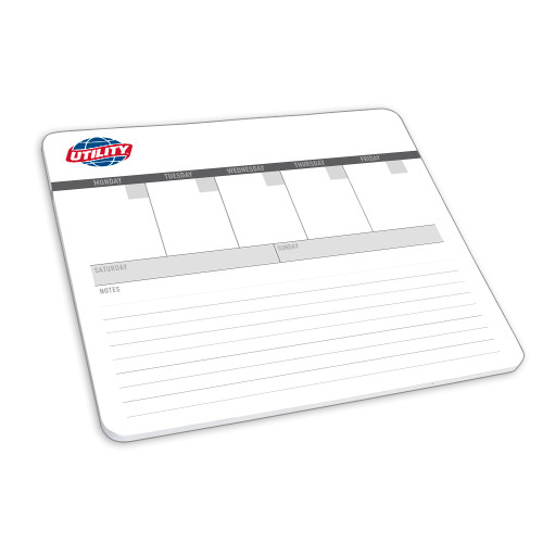  Mousepad/Week At A Glance Note Pad - Utility