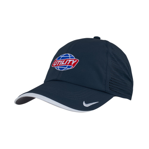  Nike Navy Dri Fit Perforated Hat - Utility