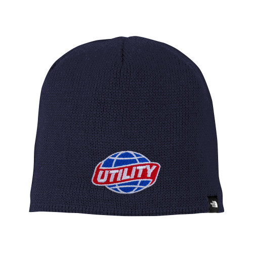  The North Face Navy Mountain Beanie - Utility