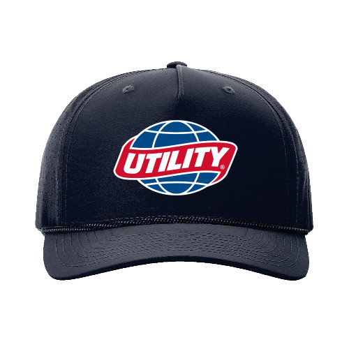  Richardson 355 Navy Laser Performance Rope Cap - Utility