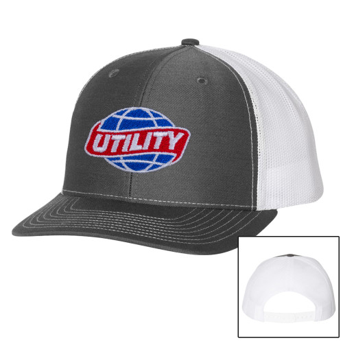  Richardson Charcoal/White Trucker Hat - Utility