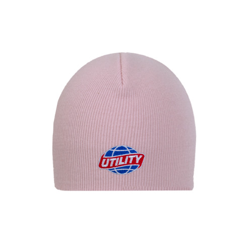  Pink Knit Beanie - Utility