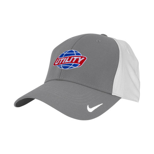  Nike Charcoal/White Swoosh Legacy 91 Hat - Utility