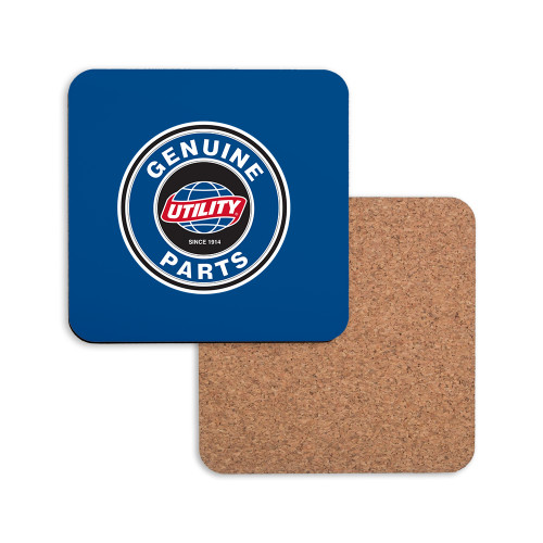 Hardboard Coaster w/Cork Backing - Genuine Parts