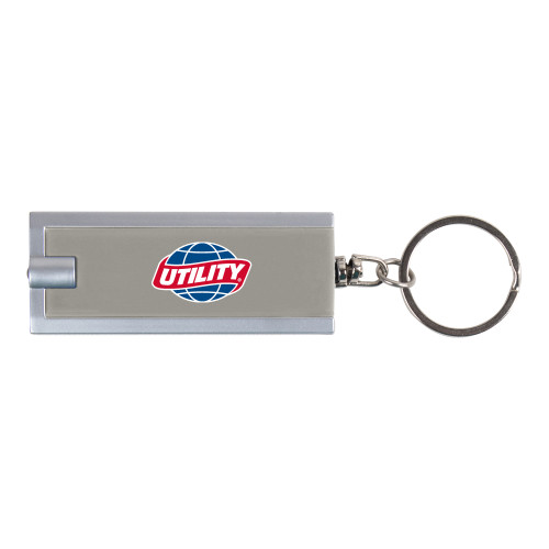  Turbo Silver Flashlight Key Holder - Utility