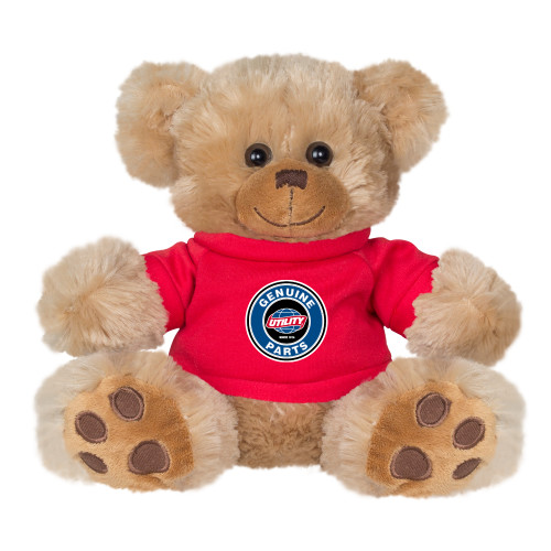  Plush Big Paw 8 1/2 inch Brown Bear w/Red Shirt - Genuine Parts