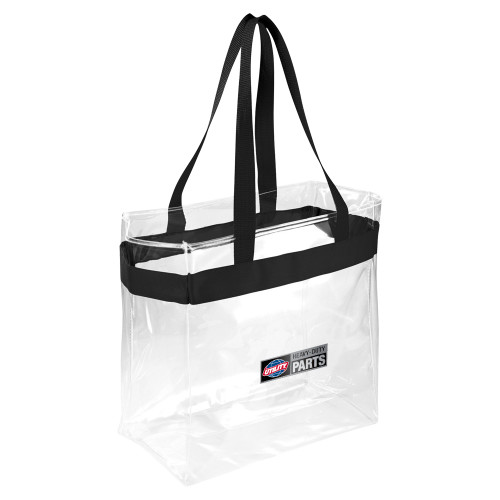  Game Day Clear Stadium Tote - Heavy Duty Parts Horizontal