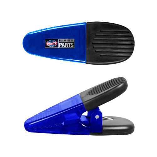  Blue Crocodile Clip/Magnet - Heavy Duty Parts Horizontal