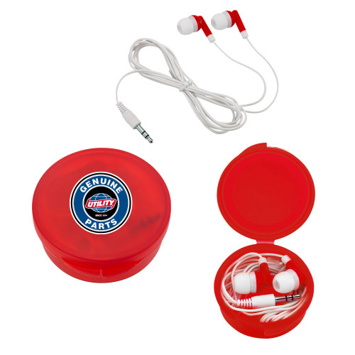  Ear Buds in Red Case - Genuine Parts