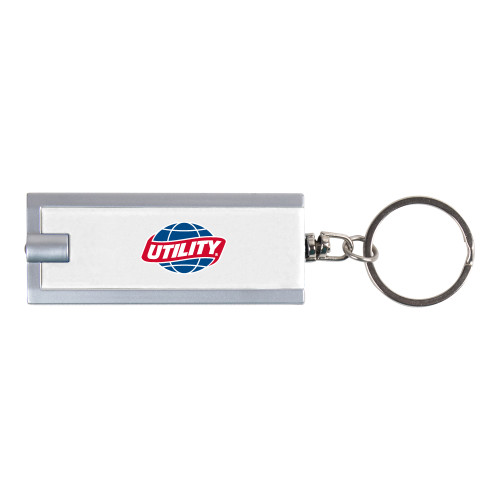  Turbo White Flashlight Key Holder - Utility