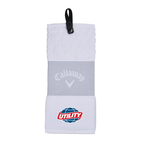  Callaway White Trifold Towel - Utility