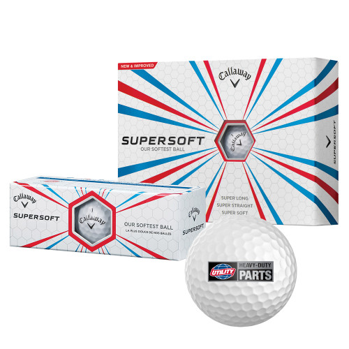  Callaway Supersoft Golf Balls 12/pkg - Heavy Duty Parts Horizontal