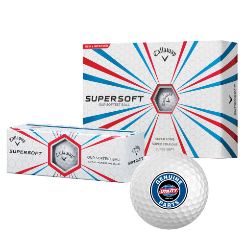  Callaway Supersoft Golf Balls 12/pkg - Genuine Parts