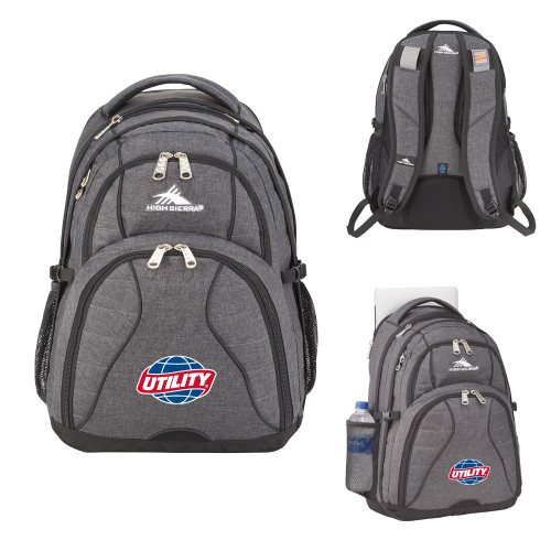  High Sierra Graphite Swerve Computer Backpack - Utility