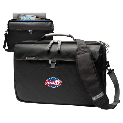  OGIO Black Pursuit Messenger Bag - Utility