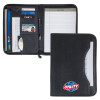 Thumbnail image for  Wall Street Black Zippered Padfolio