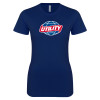 Thumbnail image for  Next Level Womens Navy Boyfriend Tee