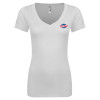Thumbnail image for  Next Level Womens White Ideal V Tee