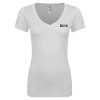 Thumbnail image for  Next Level Womens White Ideal V Tee