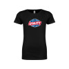 Thumbnail image for  Next Level Girls Black Fashion Fit T Shirt