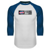 Thumbnail image for  White/Royal Raglan Baseball T Shirt