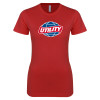 Thumbnail image for  Next Level Womens Red Boyfriend Tee