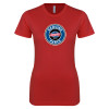 Thumbnail image for  Next Level Womens Red Boyfriend Tee