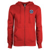 Thumbnail image for  ENZA Womens Red Fleece Full Zip Hoodie