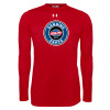 Thumbnail image for  Under Armour Red Long Sleeve Tech Tee