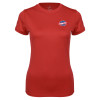 Thumbnail image for  Womens Red Performance Tee