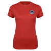 Thumbnail image for  Womens Red Performance Tee