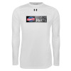 Thumbnail image for  Under Armour White Long Sleeve Tech Tee