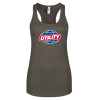 Thumbnail image for  Next Level Womens Charcoal Racerback Tank