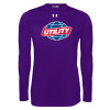 Thumbnail image for  Under Armour Purple Long Sleeve Tech Tee