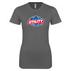 Thumbnail image for  Next Level Womens Charcoal Boyfriend Tee