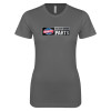 Thumbnail image for  Next Level Womens Charcoal Boyfriend Tee