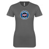 Thumbnail image for  Next Level Womens Charcoal Boyfriend Tee