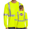 Thumbnail image for  Safety Yellow ANSI 107 Class 2 Safety Long Sleeve T Shirt w/Pocket
