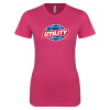 Thumbnail image for  Next Level Womens Fuchsia Boyfriend Tee