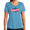 Thumbnail image for  Womens Light Blue Performance Short Sleeve Tee