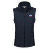 Thumbnail image for  Womens Navy Fleece Full Zip Vest