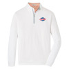 Thumbnail image for  Peter Millar White Perth Performance 1/4 Zip