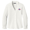Thumbnail image for  Brooks Brothers Womens Off White Long Sleeve Ruffle Collar Blouse